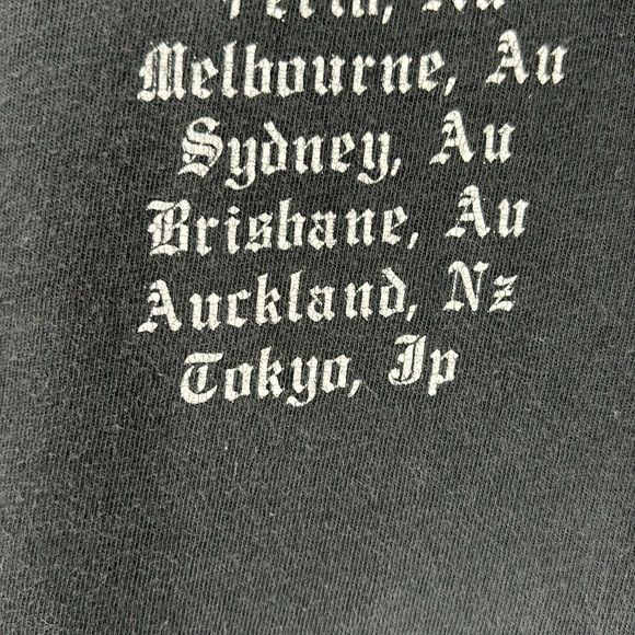 Taylor Swift Reputation Stadium Tour Tee Official Merch Women’s Size Large Black - Picture 7 of 9